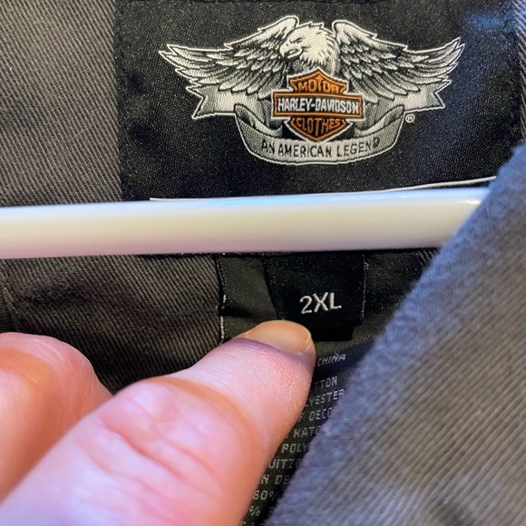 Harley-Davidson Gray Men's Willie G Garage Shirt - Picture 3 of 4